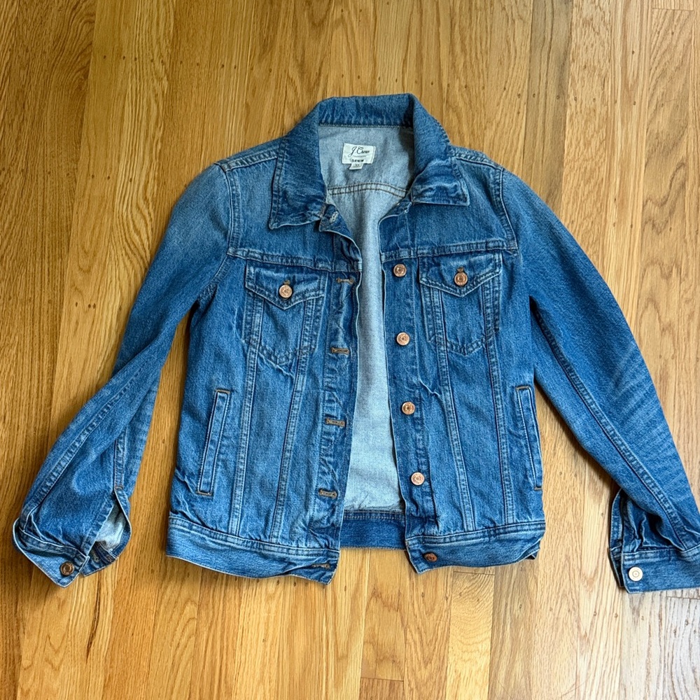 J. Crew Medium Blue Denim Jacket